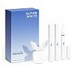 Alpine White Whitening Kit Zestaw wybielający lampa LED + żel wybielający 6ml + ustnik + skala odcieni zębów