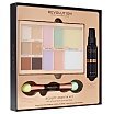Makeup Revolution Sculpt & Fix Kit Zestaw do makijażu utrwalacz 100ml + paleta do konturowania + gąbki