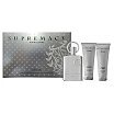 Afnan Supremacy Silver Zestaw upominkowy woda perfumowana spray 100ml + żel pod prysznic 100ml + balsam po goleniu 100ml