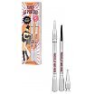Benefit Twice As Precise! My Brow Pencil Duo Travel Set Zestaw kredka do brwi 3 Warm Light Brown 2x0.08g