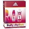 Adidas Fruity Rhythm Zestaw upominkowy żel pod prysznic 250ml + dezodorant spray 150ml