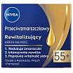 Nivea Przeciwzmarszczkowy + Rewitalizujący krem na noc 55+ 50ml
