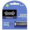 Wilkinson Hydro 5 Skin Protection Regular Zapasowe ostrza do maszynki do golenia dla mężczyzn 4szt