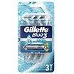 Gillette Blue 3 Cool Jednorazowe maszynki do golenia dla mężczyzn 3szt