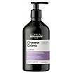 L'Oreal Professionnel Serie Expert Chroma Creme Purple Shampoo Kremowy szampon do neutralizacji żółtych tonów na włosach blond 500ml