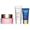 Clarins Multi-Active Zestaw pielęgnacyjny krem na dzień 50ml + krem na noc 15ml + pianka do demakijażu 30ml