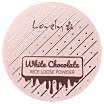 Lovely Chocolate Loose Powder White Utrwalający puder ryżowy do twarzy dla każdego typu cery 8g