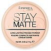 Rimmel Stay Matte Powder Puder prasowany 14g 002 Pink Blossom