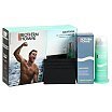 Biotherm Homme Aquapower Zestaw kosmetyków żel oligotermalny silnie nawilżający 75ml + etui na karty