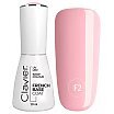 Clavier Luxury Nail Hybrid UV Base Coat Baza hybrydowa do paznokci 10ml F2 Cotton Candy