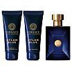 Versace Pour Homme Dylan Blue Zestaw upominkowy EDT 50ml + żel pod prysznic 50ml + balsam po goleniu 50ml