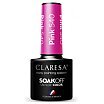 Claresa Soak Off UV/LED Color Lakier hybrydowy do paznokci 5g 540 Pink