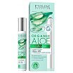Eveline Organic Aloe + Collagen Nawilżający roll-on modelujący kontur oczu 15ml