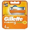 Gillette Fusion5 Power Wymienne ostrza do maszynki 4szt