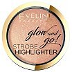 Eveline Glow And Go! Strobe Highlighter Rozświetlacz do twarzy 8,5g 02 Gentle Gold