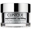 Clinique Repairwear Uplifting Firming Cream tester Odmładzający krem do twarzy i dekoltu cera sucha i bardzo sucha SPF 15 50ml