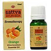 Sattva Aromatherapy Essential Oil Olejek eteryczny pomarańczowy 10ml Orange