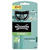 Wilkinson Xtreme3 Sensitive Comfort Jednorazowe maszynki do golenia dla mężczyzn 4szt