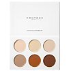 Contour Cosmetics Multi-Use Face Contouring Paleta do konturowania twarzy 6x3g Contour Compact 2