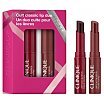 Clinique Cult Classic Lip Duo Zestaw upominkowy pomadka Black Honey 1,2g + pomadka Pink Honey 1,2g