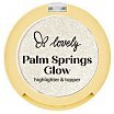 Lovely Palm Springs Glow Highlighter & Topper Roźswietlacz do twarzy 3,9g 02 Flamingo
