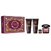 Versace Crystal Noir Zestaw upominkowy EDP 90ml + EDP 5ml + balsam 100ml + żel 100ml