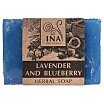 INA ESSENTIALS Naturalne mydło ziołowe z lawendą i jagodą 105g