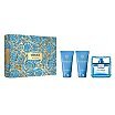 Versace Man Eau Fraiche Zestaw upominkowy EDT 50ml + żel pod prysznic 50ml + balsam po goleniu 50ml