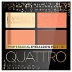 Eveline Quattro Eyeshadow Poczwórne cienie do powiek 7,2g 01