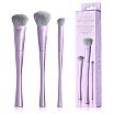 JESSUP Luxury Purple Face Coverage Trio Makeup Brush Zestaw pędzli do makijażu T513 3szt.