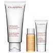 Clarins Coffret Lift-Fermete Zestaw pielęgnacyjny balsam do ciała 200ml + płyn do kąpieli 30ml + peeling 30ml