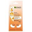 Garnier Moisture+ Fresh Look Eye Tissue Mask Energetyzujące płatki pod oczy z sokiem pomarańczowym i kwasem hialuronowym 6g