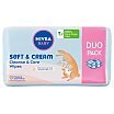 Nivea Baby Soft Cream Chusteczki biodegradowalne 2x57szt