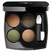 CHANEL Les 4 Ombres Multi-Effect Quadra Eye Shadow Poczwórne cienie do powiek 1,2g 318 Blurry Green